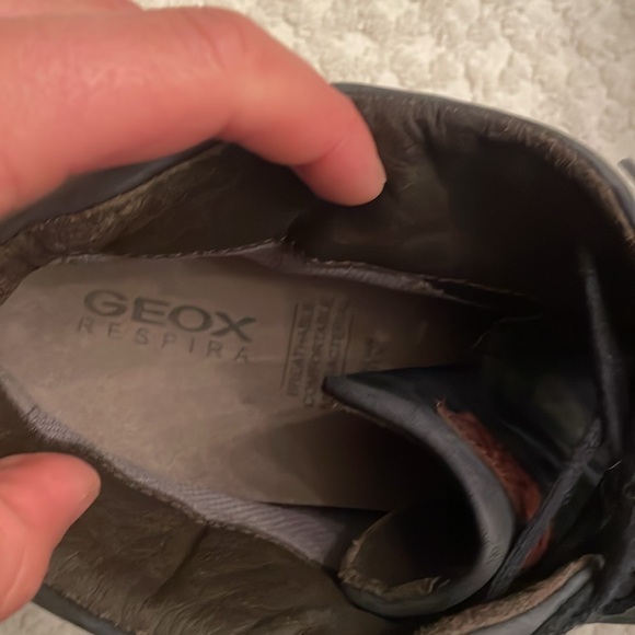 Geox Amphibiox leather men’s US 12.5 hiking shoes - Picture 12 of 12